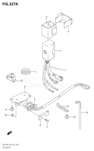 DF9.9 From 00993F-310001 (P03)  2013 drawing PTT SWITCH