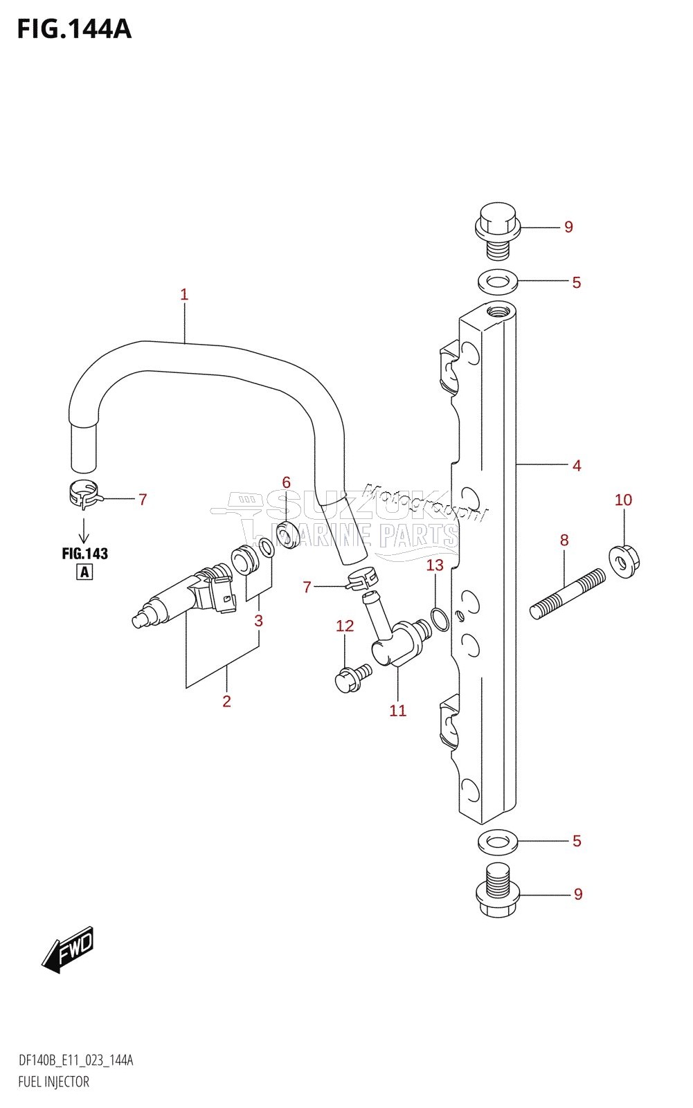 FUEL INJECTOR (E11)