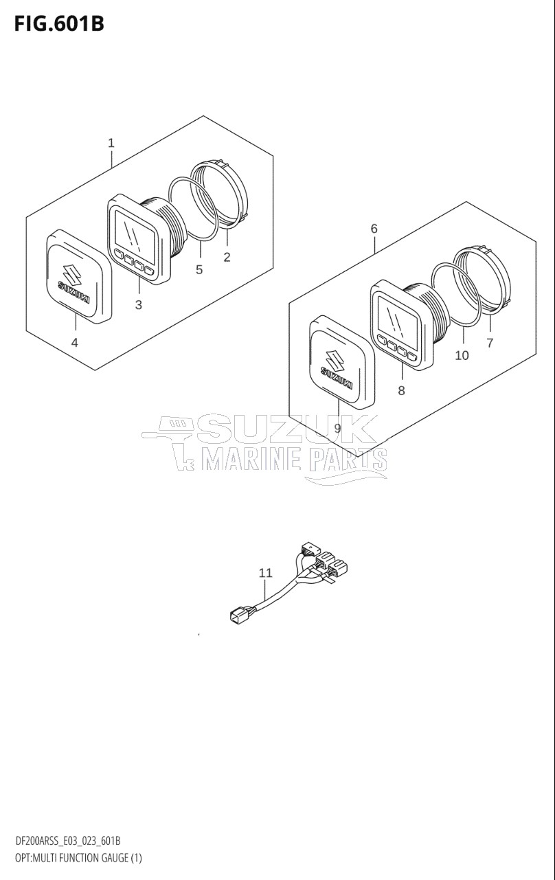 OPT:MULTI FUNCTION GAUGE (1) (023)