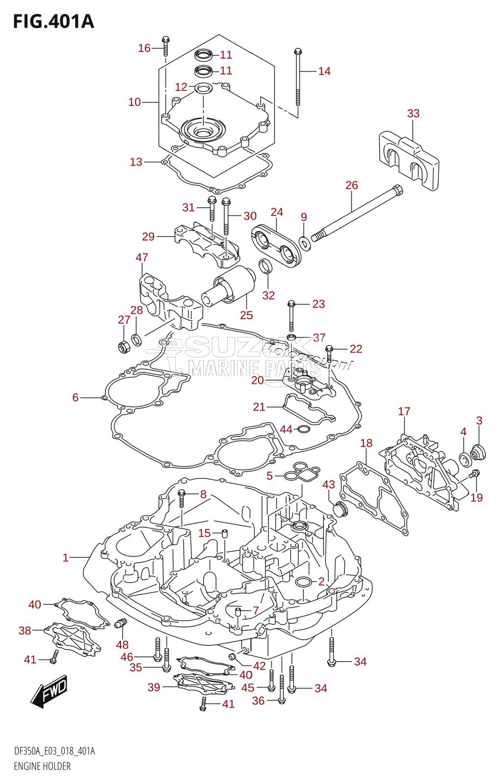 ENGINE HOLDER