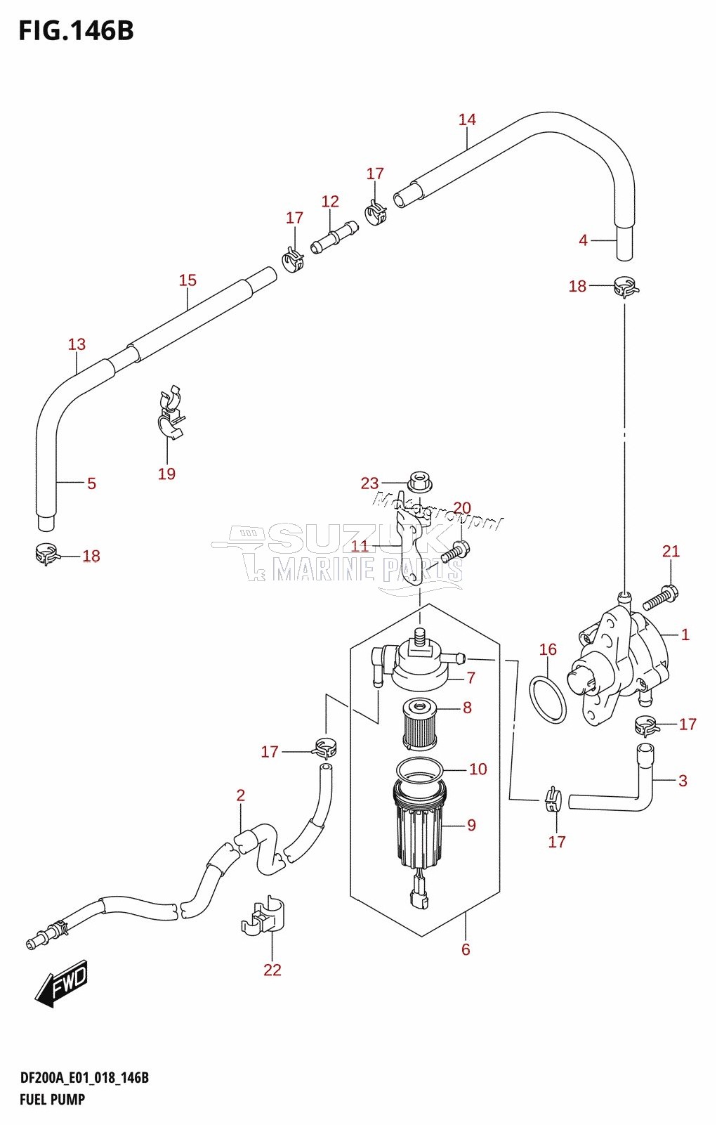 FUEL PUMP (E40)