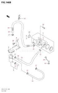 DF70 From 07001F-861001 (E01)  1998 drawing FUEL PUMP (K7,K8,K9)