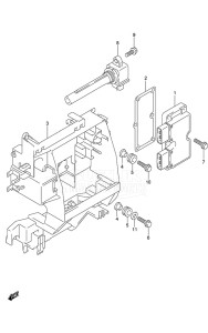 DF 150 drawing Rectifier/Ignition Coil (Model: TG/ZG)