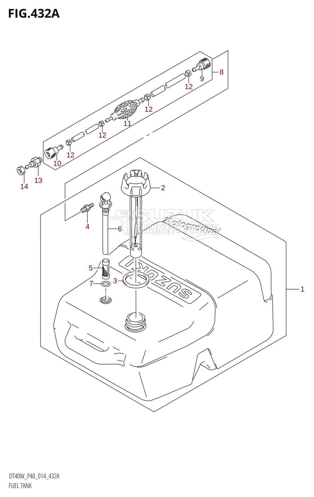 FUEL TANK (DT40W:P40)