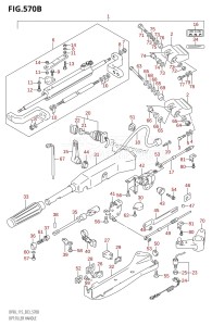 DF115Z From 11501Z-980001 (E03)  2009 drawing OPT:TILLER HANDLE (K4,K5,K6,K7,K8,K9,K10,011)