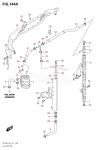 DF200AZ From 20003Z-910001 (E01 E40)  2019 drawing FUEL INJECTOR (E01)