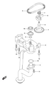 DF 250AP drawing Oil Pump