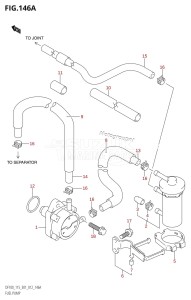 DF115T From 11502F-210001 (E01 E40)  2012 drawing FUEL PUMP (DF100T:E01)