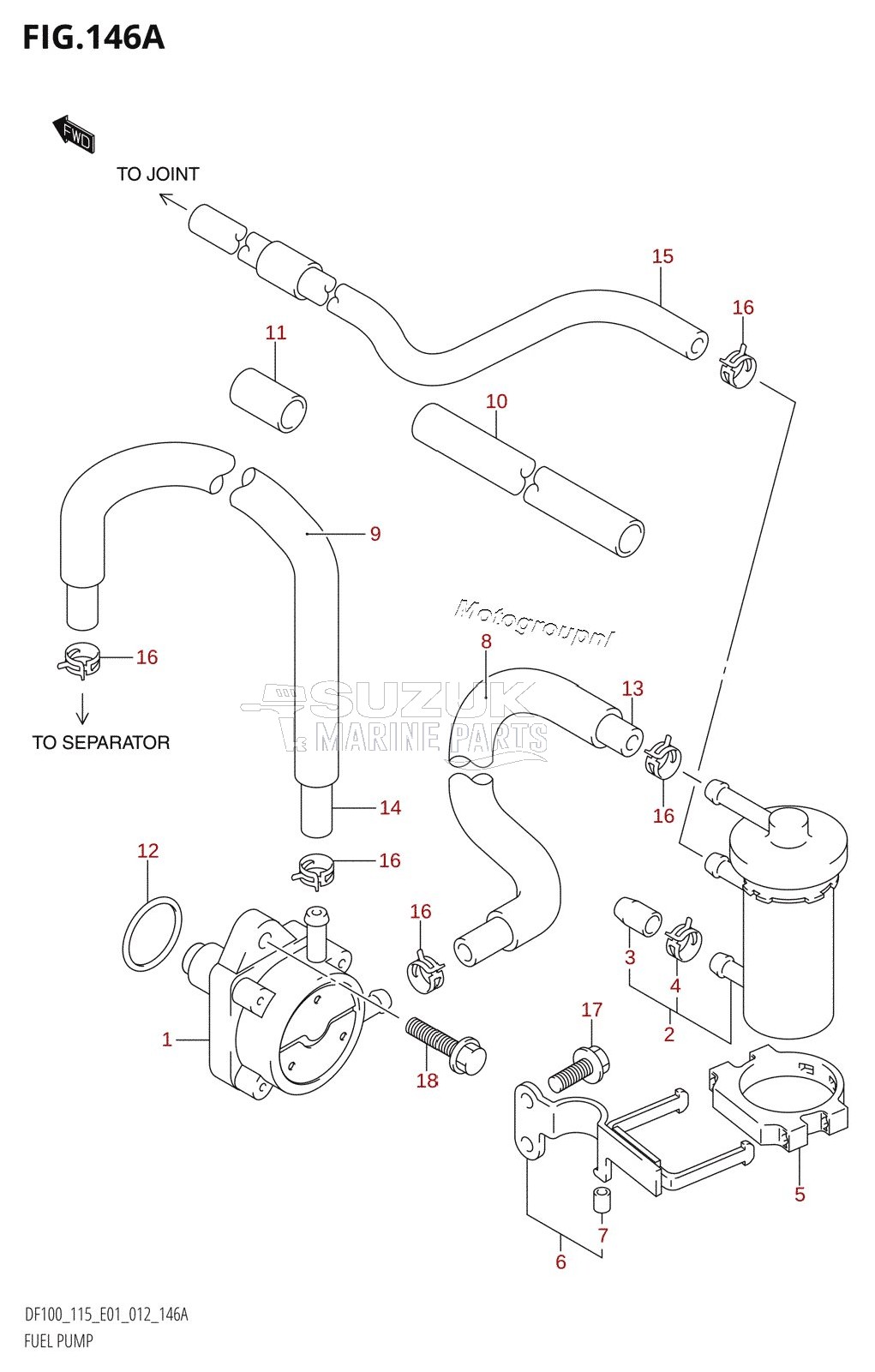 FUEL PUMP (DF100T:E01)