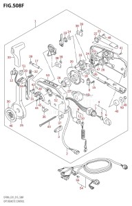 DF70A From 07003F-510001 (E01 E40)  2015 drawing OPT:REMOTE CONTROL (DF90A:E40)