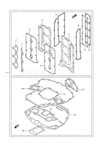 Outboard DF 225 drawing Gasket Set