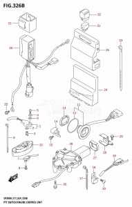 DF300A From 30002P-440001 (E11 - E40)  2024 drawing PTT SWITCH /​ ENGINE CONTROL UNIT (DF300A)