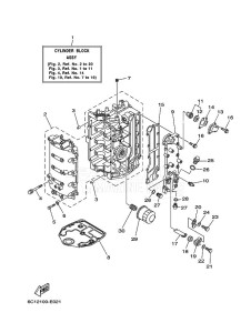 F50TLR drawing CYLINDER--CRANKCASE-1