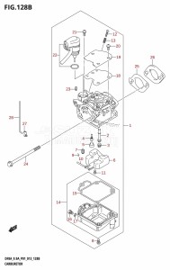 DF9.9A From 00994F-310001 (P01)  2013 drawing CARBURETOR (DF8AR:P01)