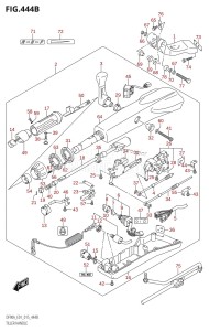 DF70A From 07003F-510001 (E01 E40)  2015 drawing TILLER HANDLE (DF70ATH:E40)