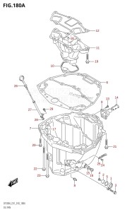 DF300A From 30002P-810001 (E01 E40)  2018 drawing OIL PAN