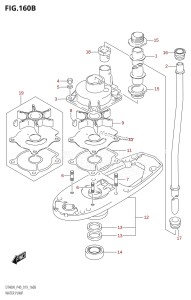 DT40 From 04005-910001 ()  2019 drawing WATER PUMP (DT40WR:P40)