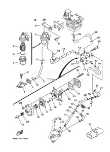 F20BWHL drawing FUEL-TANK