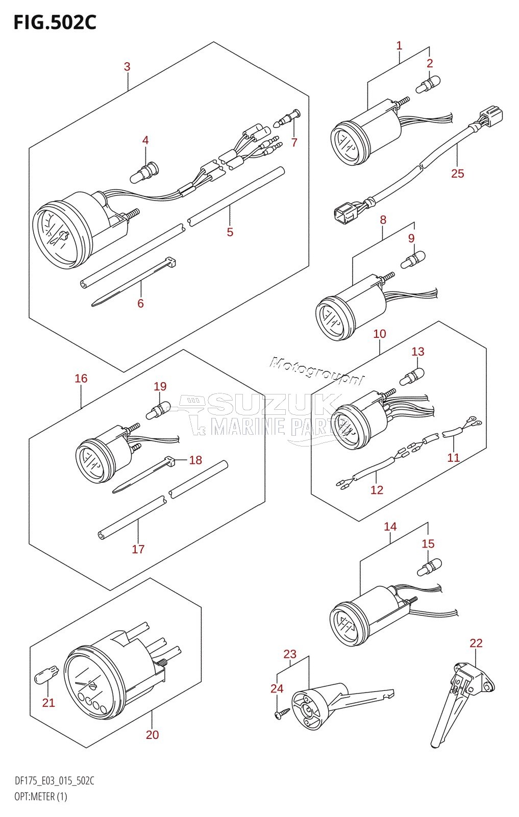 OPT:METER (1) (DF150Z:E03)