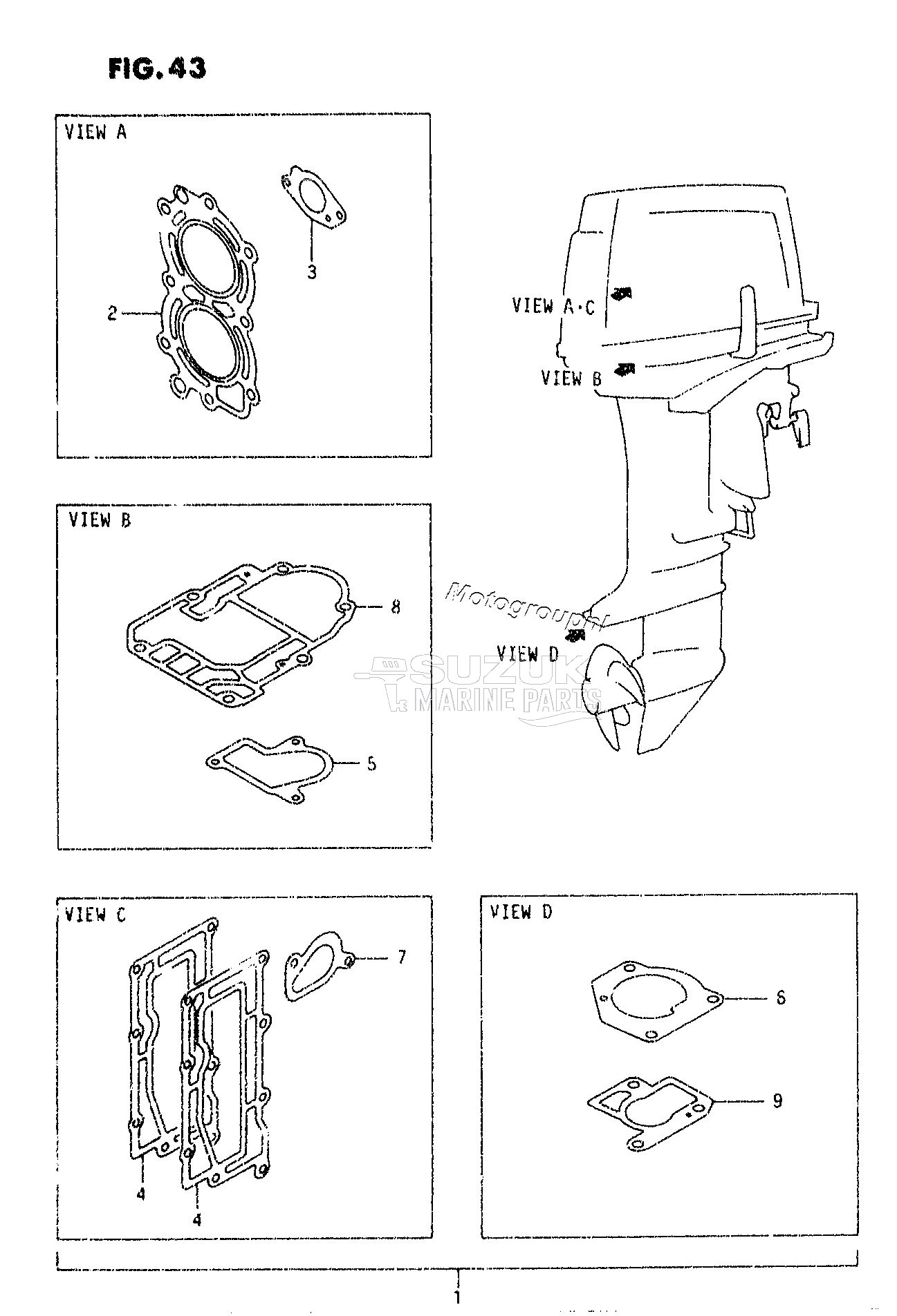 OPT GASKET SET