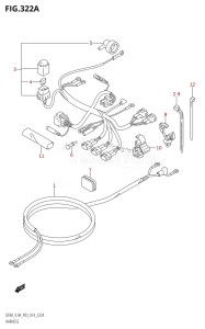 DF8A From 00801F-410001 (P03)  2014 drawing HARNESS (DF8A:P03)