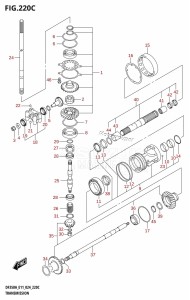 DF325A From 32501F-440001 (E01 - E40)  2024 drawing TRANSMISSION