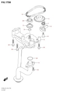 DF350A From 35001F-710001 (E01)  2017 drawing OIL PUMP (DF325A)