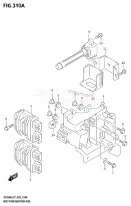 DF325A From 32501F-440001 (E01 - E40)  2024 drawing RECTIFIER /​ IGNITION COIL