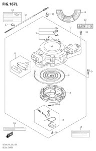 01504F-510001 (2005) 15hp P03-U.S.A (DF15A  DF15AR  DF15ATH) DF15A drawing RECOIL STARTER (DF20ATH:P03)