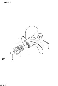 DT5 From 0501-436483 till 442054 ()  1984 drawing PROPELLER