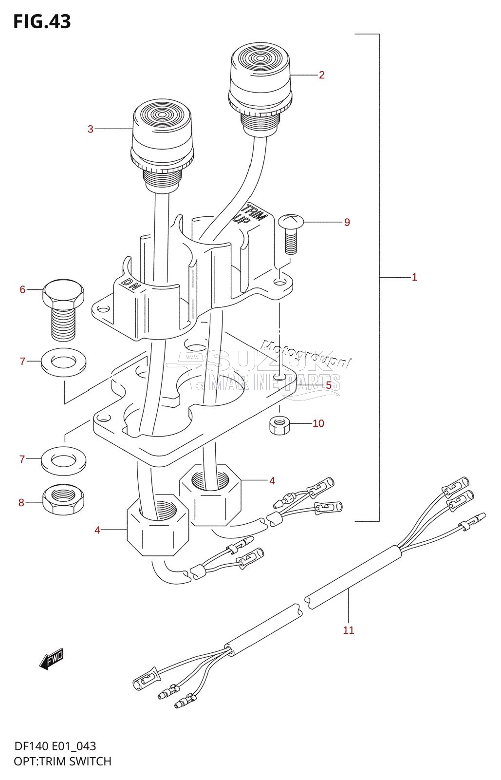 OPT:TRIM SWITCH