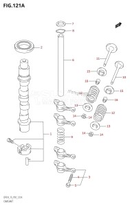 DF9.9 From 00992F-780001 (P01)  2007 drawing CAMSHAFT