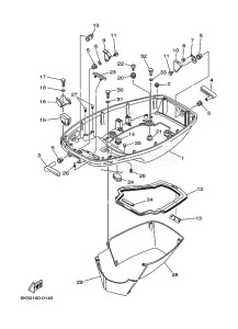 E60H drawing BOTTOM-COWLING