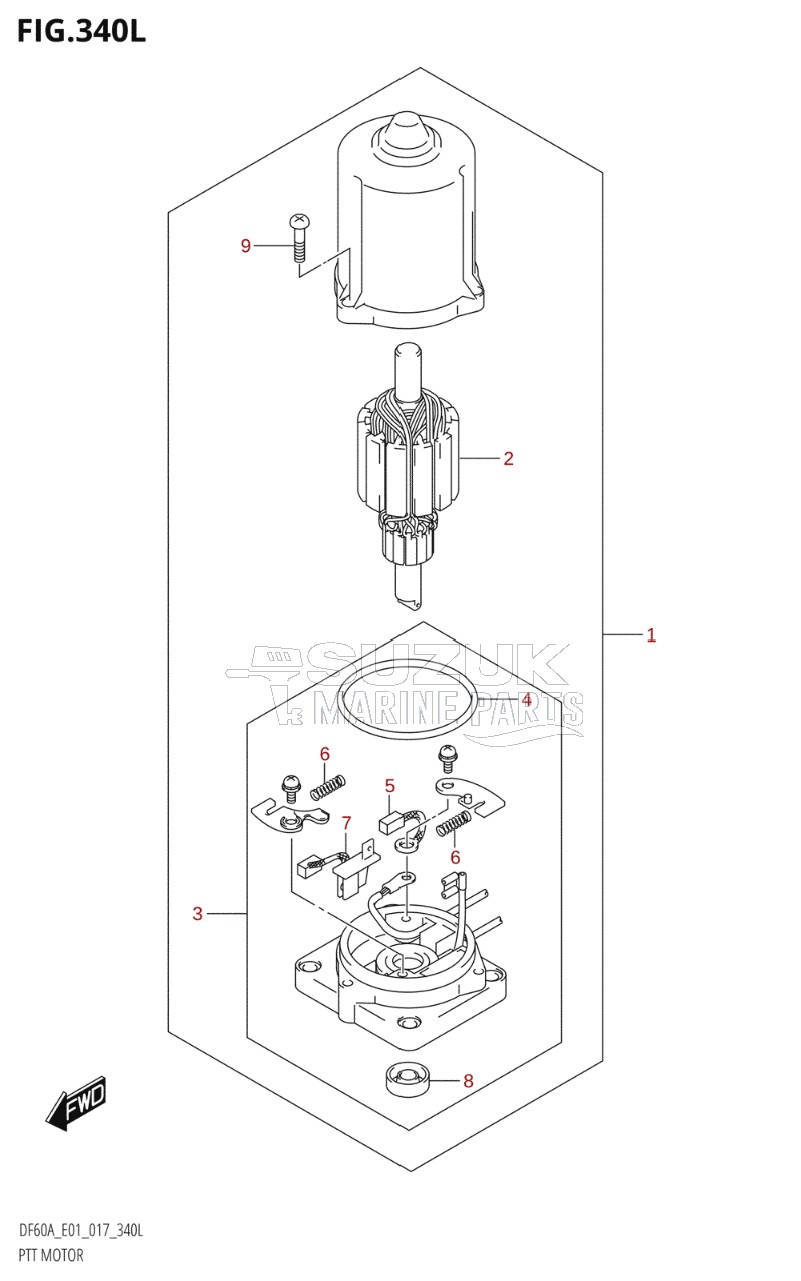 PTT MOTOR (DF50AVTH:E01)