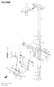 00801F-210001 (2012) 8hp P01-Gen. Export 1 (DF8A  DF8AR) DF8A drawing SWIVEL BRACKET (DF8AR:P01)