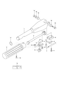 DF 6 drawing Tiller Handle