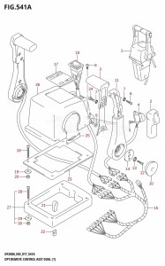 DF200A From 20003F-710001 (E03)  2017 drawing OPT:REMOTE CONTROL ASSY DUAL (1)