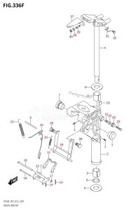 DF20A From 02002F-410001 (P03)  2014 drawing SWIVEL BRACKET (DF15AR:P03)