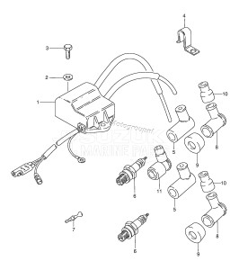 DT9.9 From 00991K-751001 ()  1997 drawing IGNITION (~MODEL:95)