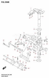 DF25A From 02504F-610001 (P01)  2016 drawing SWIVEL BRACKET (DF25AR:P01)