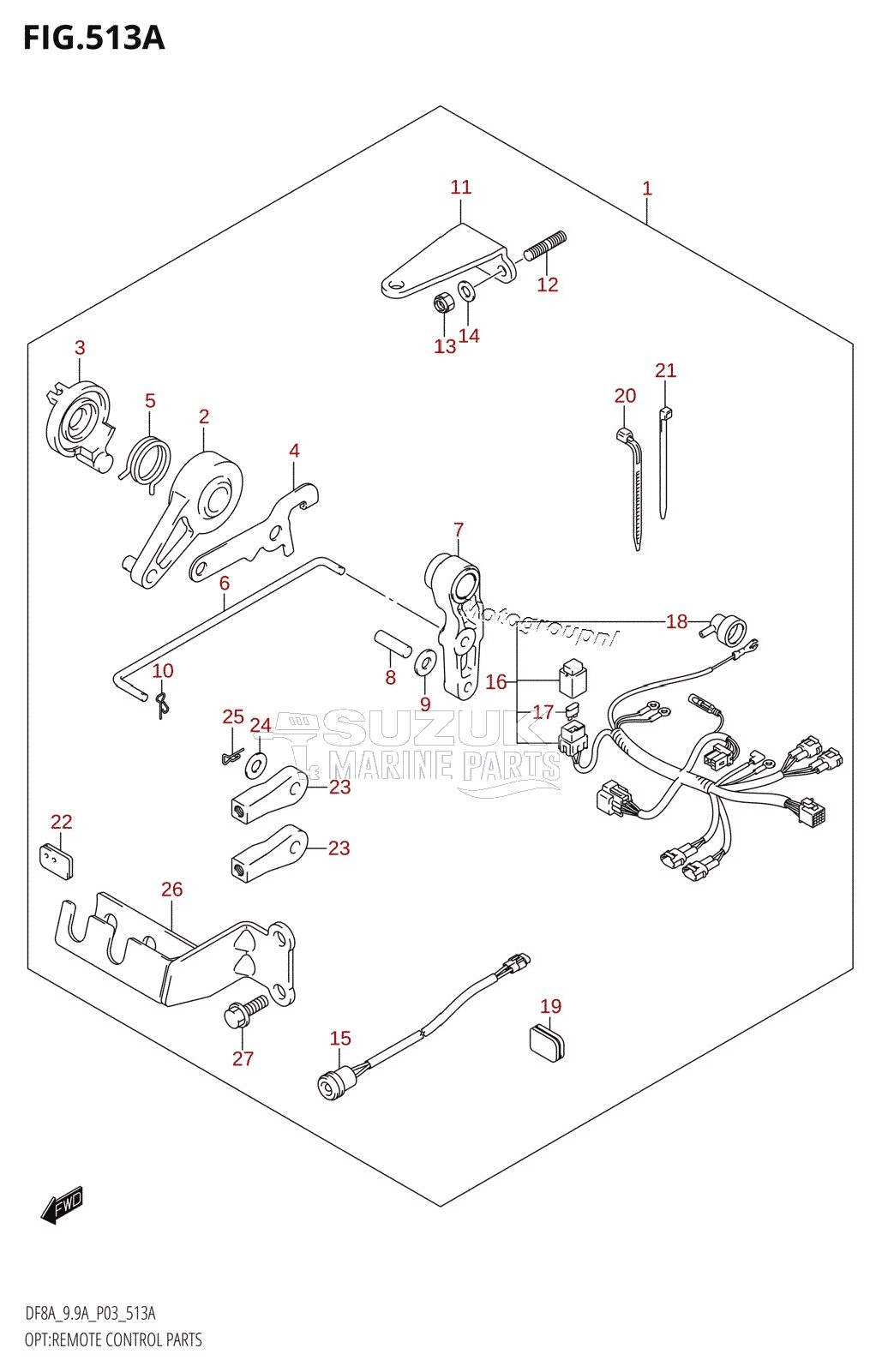 OPT:REMOTE CONTROL PARTS