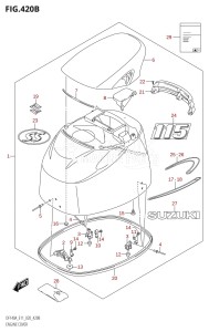 DF115AST From 11504F-040001 (E03)  2020 drawing ENGINE COVER (DF115AST)