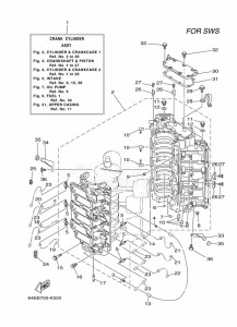 200FETOX drawing CYLINDER--CRANKCASE-1