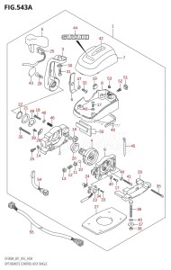 DF300A From 30002P-610001 (E01 E40)  2016 drawing OPT:REMOTE CONTROL ASSY SINGLE