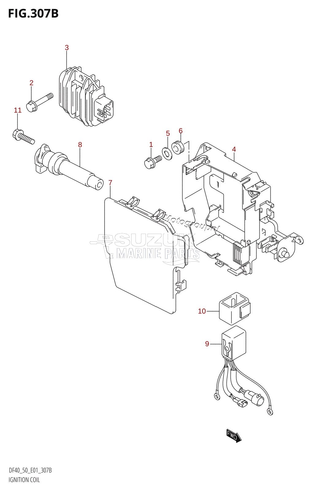 IGNITION COIL (K5,K6,K7,K8,K9,K10)