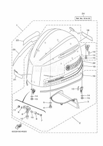 F300UCA drawing FAIRING-UPPER