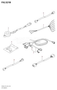 DF50A From 05003F-040001 (E01)  2020 drawing OPT:HARNESS (DF40AQH,DF40ATH,DF50ATH,DF60AQH)