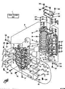 ProV200 drawing CYLINDER--CRANKCASE-1