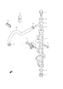 DF 60A drawing Fuel Injector