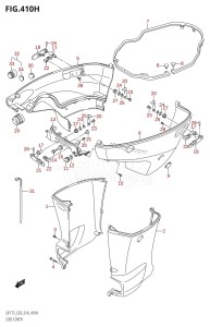 DF150Z From 15002Z-410001 (E03)  2014 drawing SIDE COVER (DF175ZG:E03)